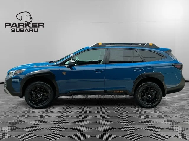 Used 2025 Geyser Blue Subaru Wilderness image 2