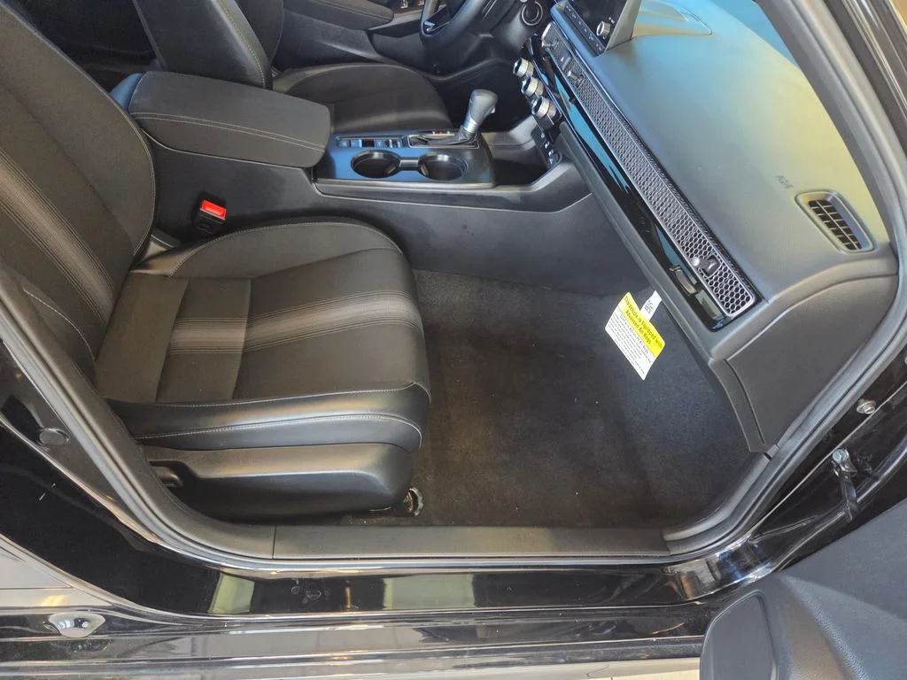 Certified Used 2025 Crystal Black Pearl Honda 4D SPORT image 21