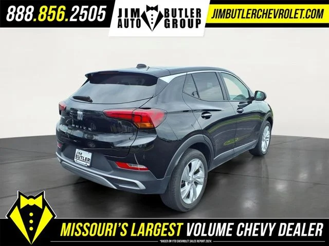 Certified Used 2025 Black Buick Preferred image 2