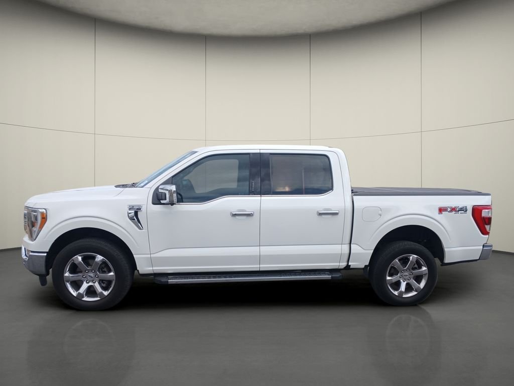 Used 2021 White Ford Lariat image 4