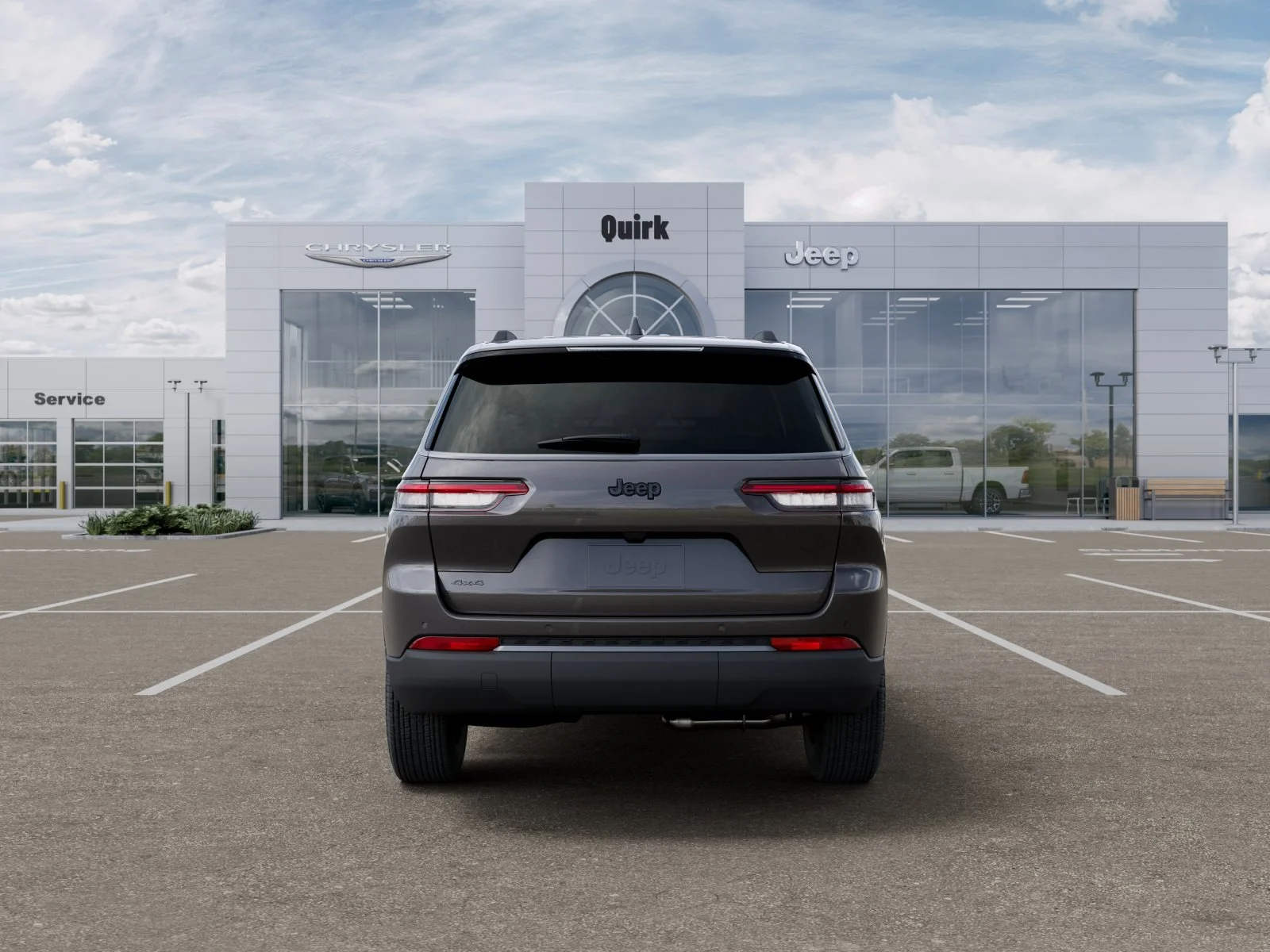 New 2026 Baltic Gray Metallic Clear-Coat Exterior Paint Jeep Laredo Altitude image 7