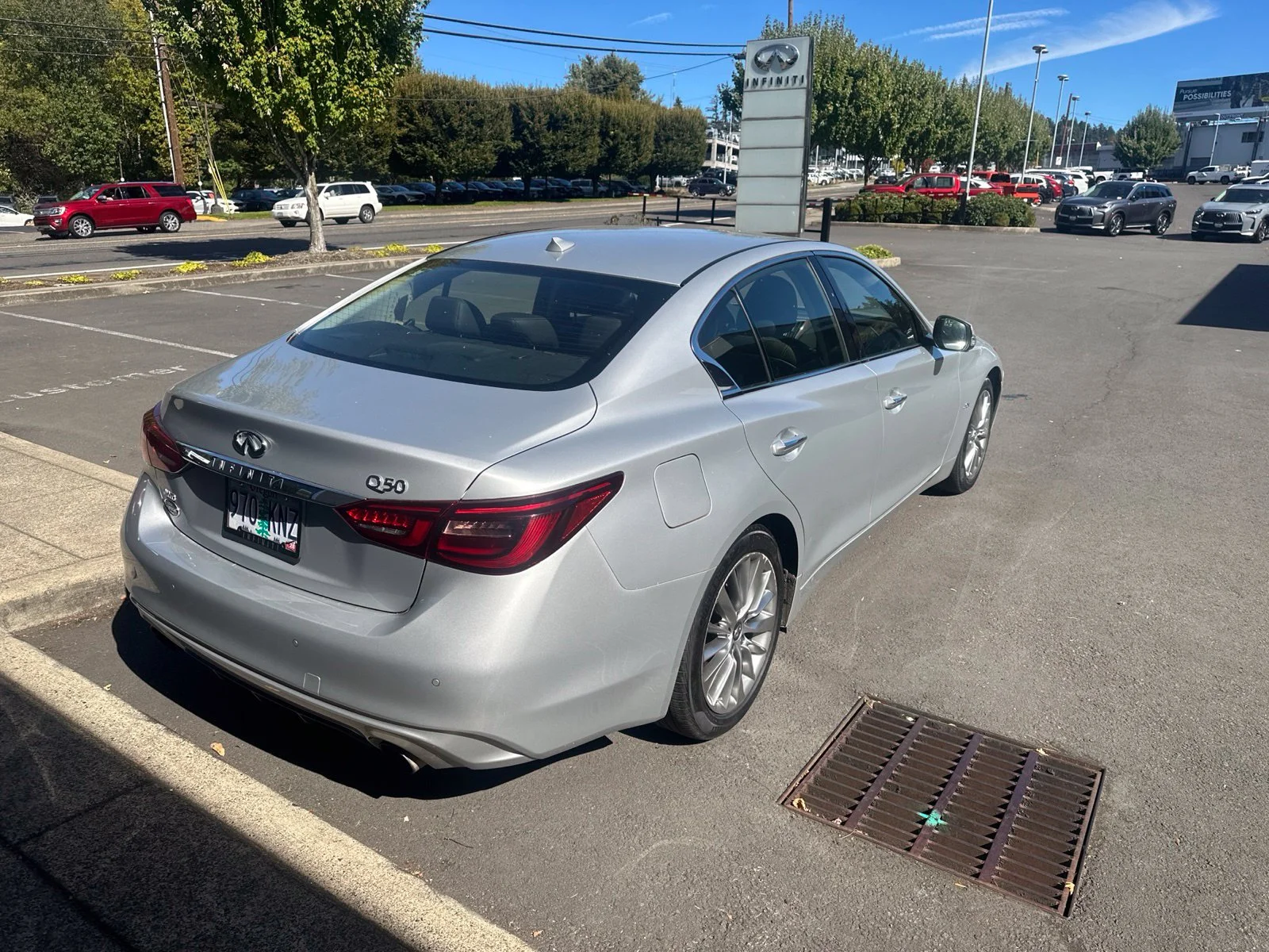 Used 2018 Liquid Platinum INFINITI 3.0t LUXE image 4