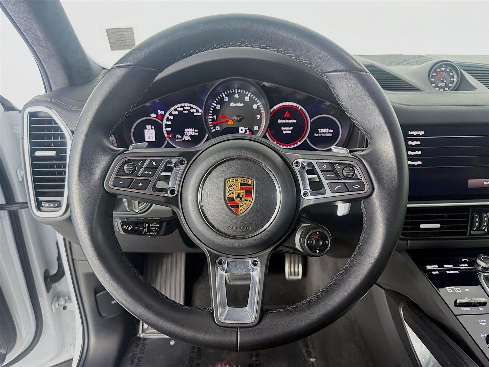 Used 2022 White Porsche Turbo image 12
