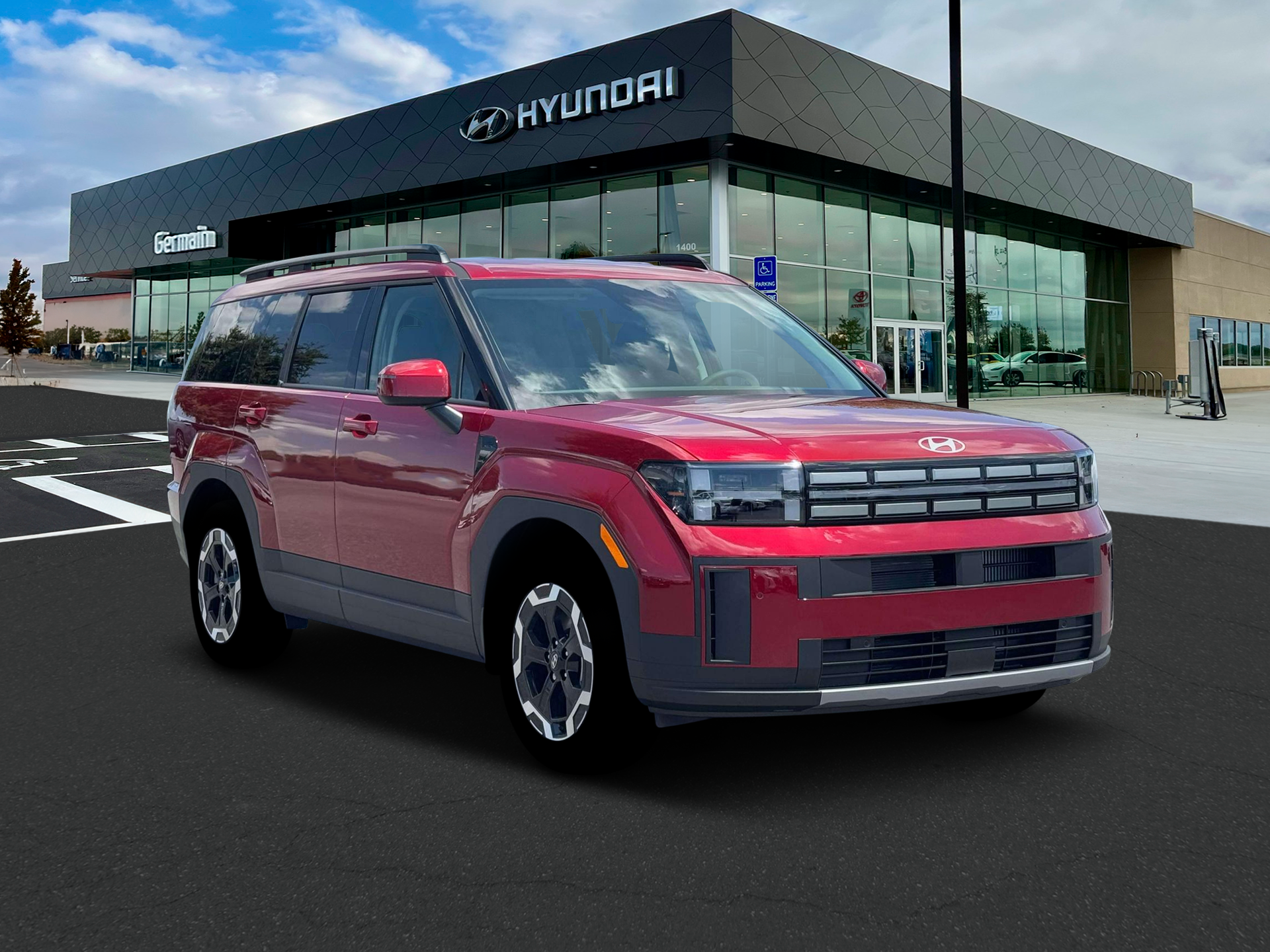 New 2026 Ultimate Red Hyundai SEL AWD image 11