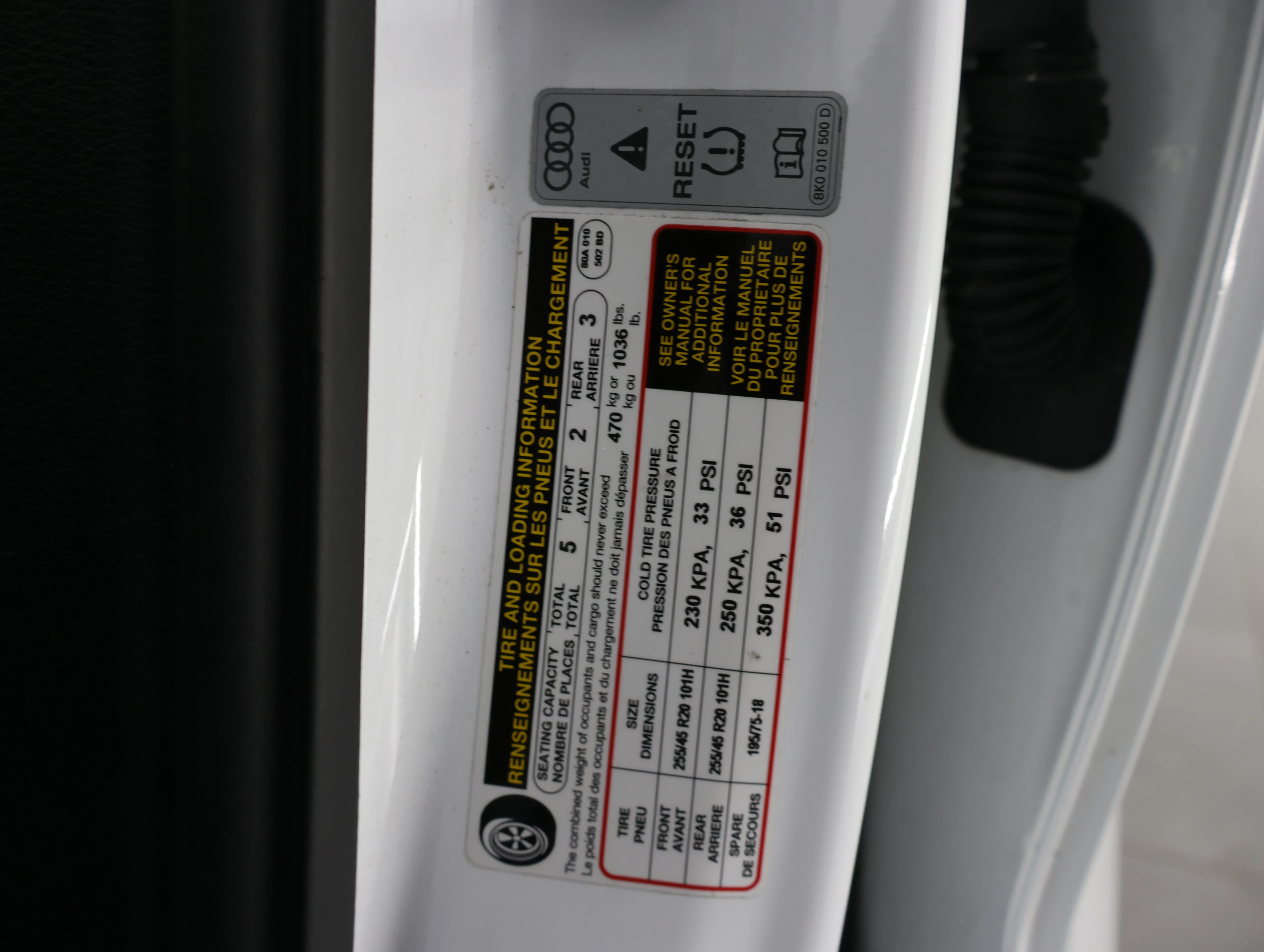Used 2025 Arkona White Audi 45 S line Premium image 62