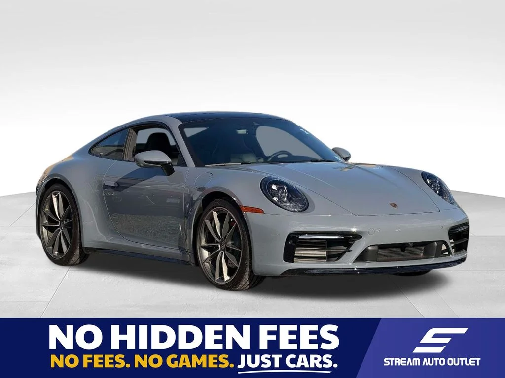 Used 2024 Gray Porsche Carrera image 1