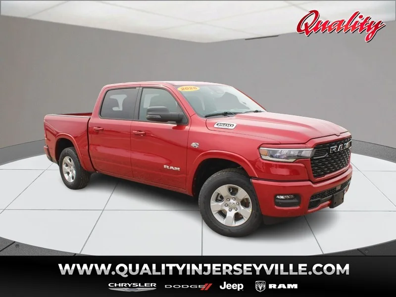 New 2026 Molten Red Pearl-Coat Exterior Paint RAM Big Horn image 1