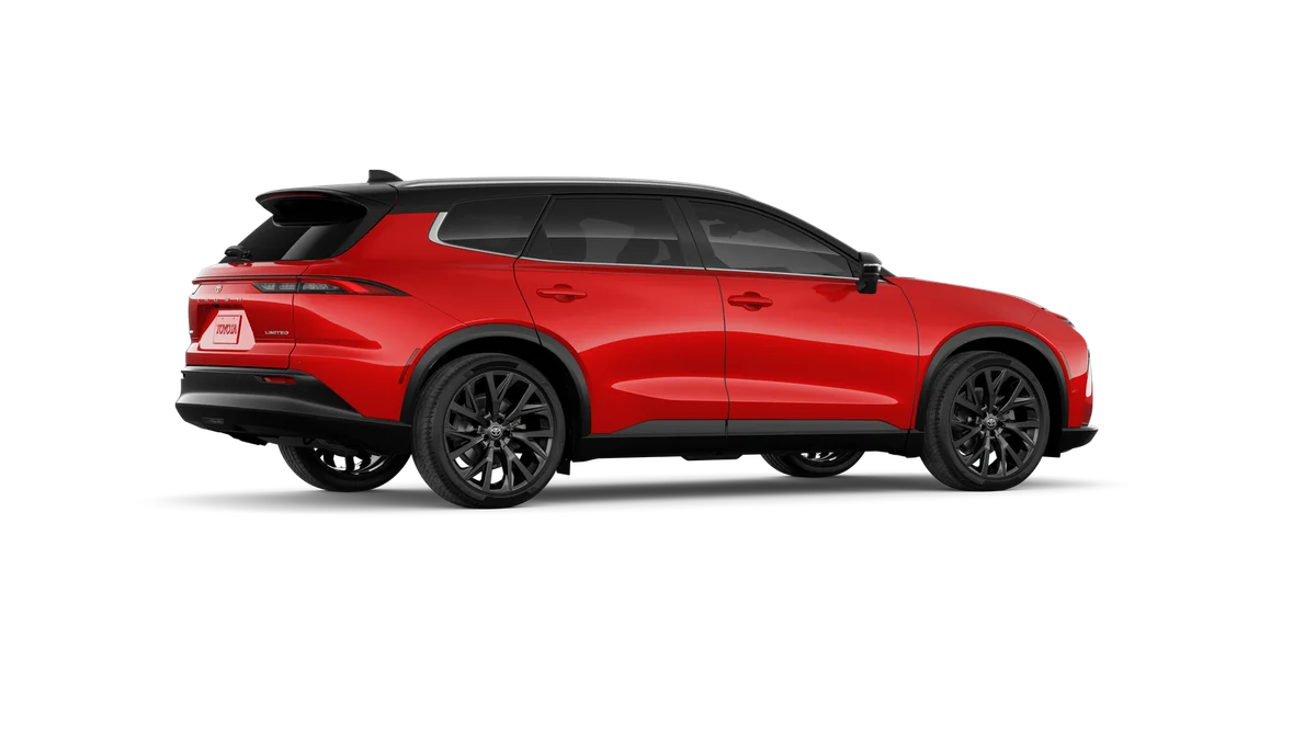 New 2026 Finish Line Red with Black roof Toyota Limited image 41