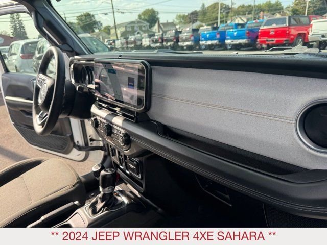 Used 2024 White Jeep Sahara 4xe image 18