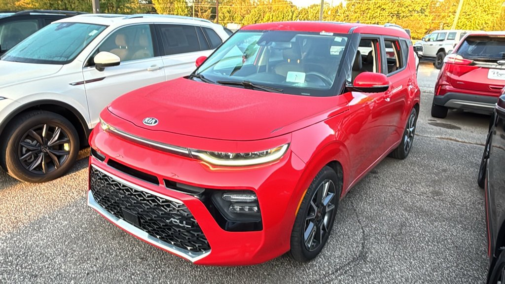 Used 2021 Kia Soul Turbo with VIN KNDJ53AF0M7776636 for sale in Delaware, OH