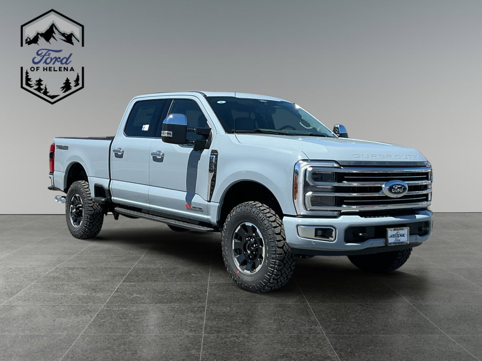 New 2026 Glacier Gray Metallic Tri-Coat Ford F-250® Platinum® image 7