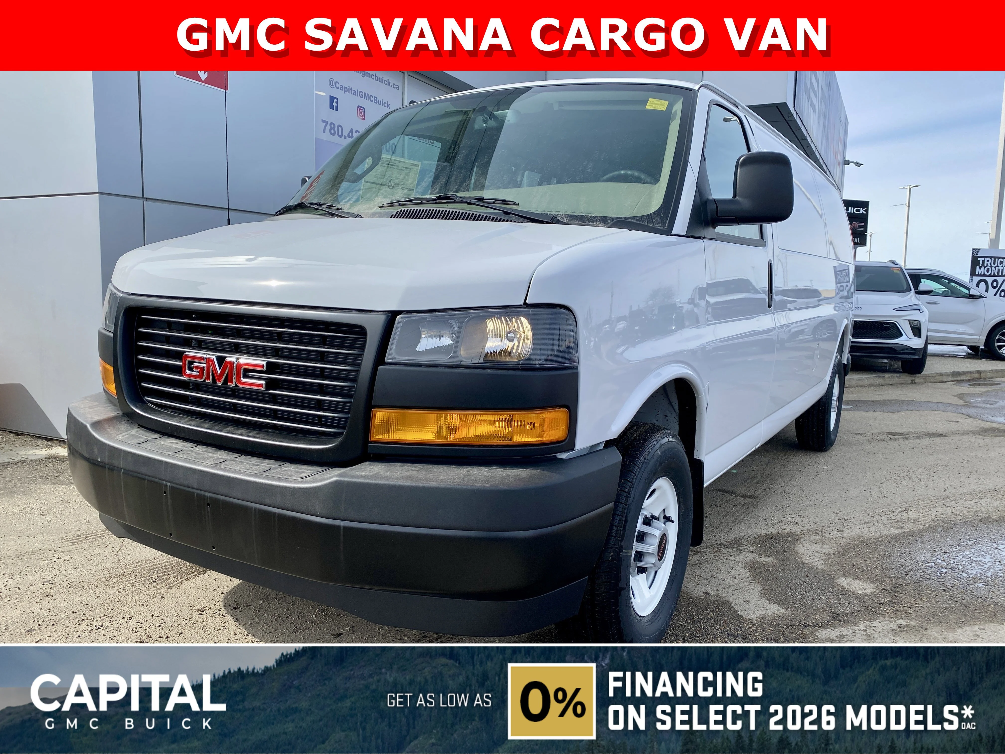 New 2026 Summit White GMC RWD 3500 155 image 1