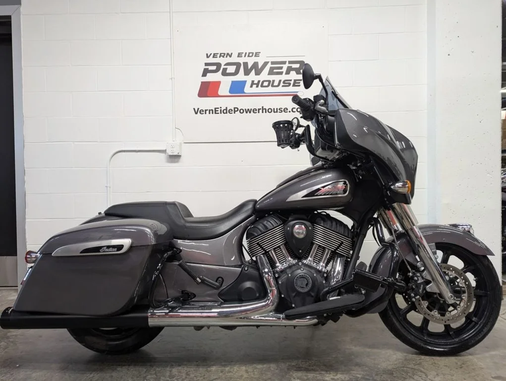 Certified Used 2019 GRAY Indian Motorcycle Steel Gray image 1