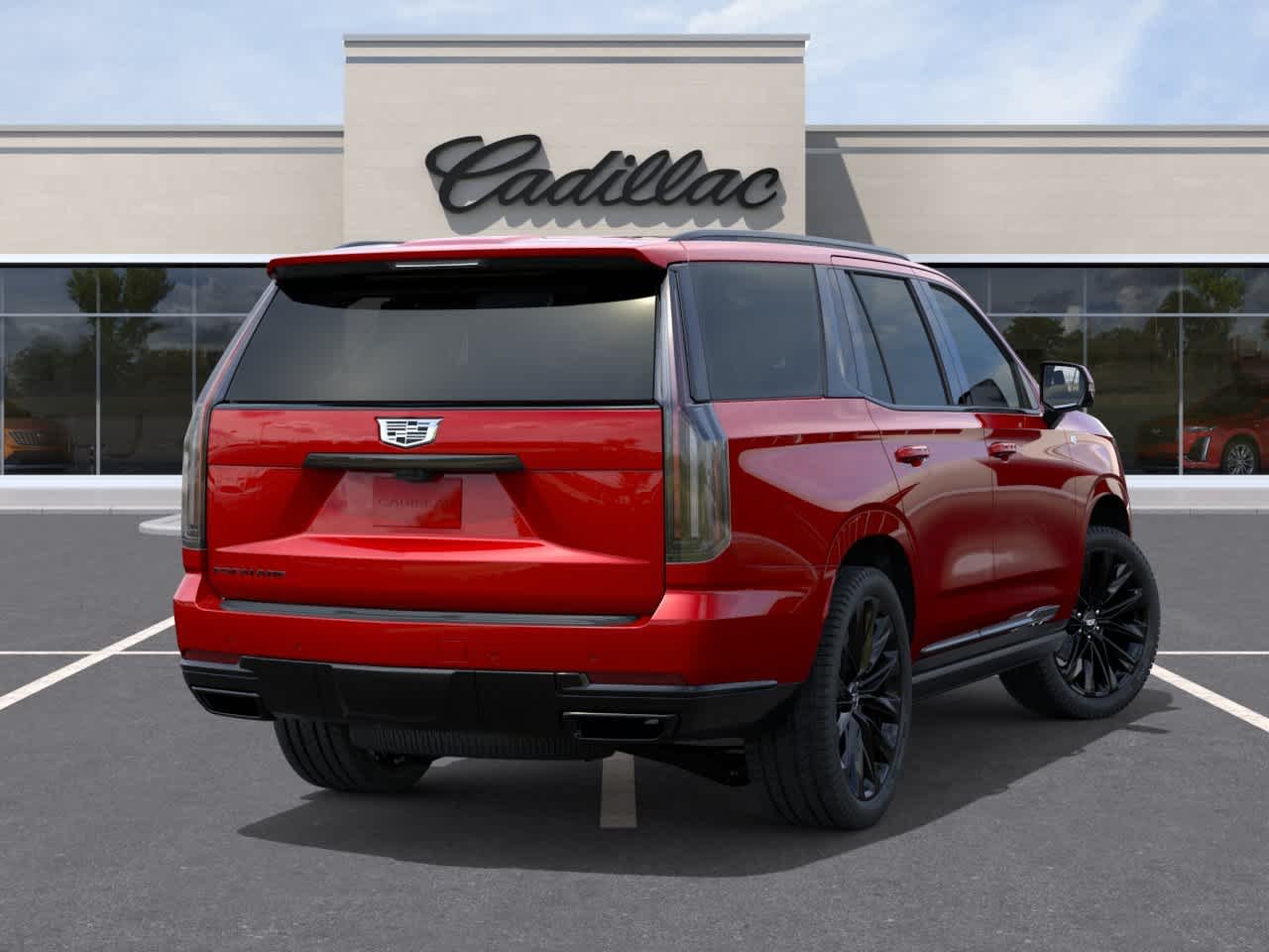 New 2027 Radiant Red Tintcoat Cadillac Platinum Sport image 4