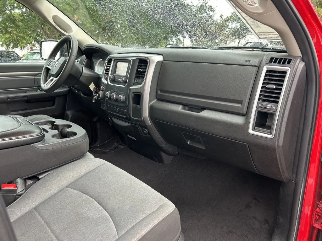 Used 2024 Flame Red Clearcoat Ram SLT image 34