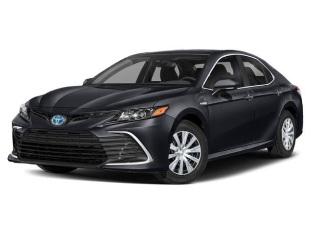 Certified Used 2022 Midnight Black Metallic Toyota Hybrid LE image 1