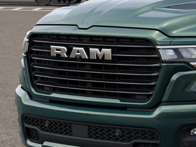 New 2026 Serrano-Green Metallic Exterior Paint RAM Laramie image 25