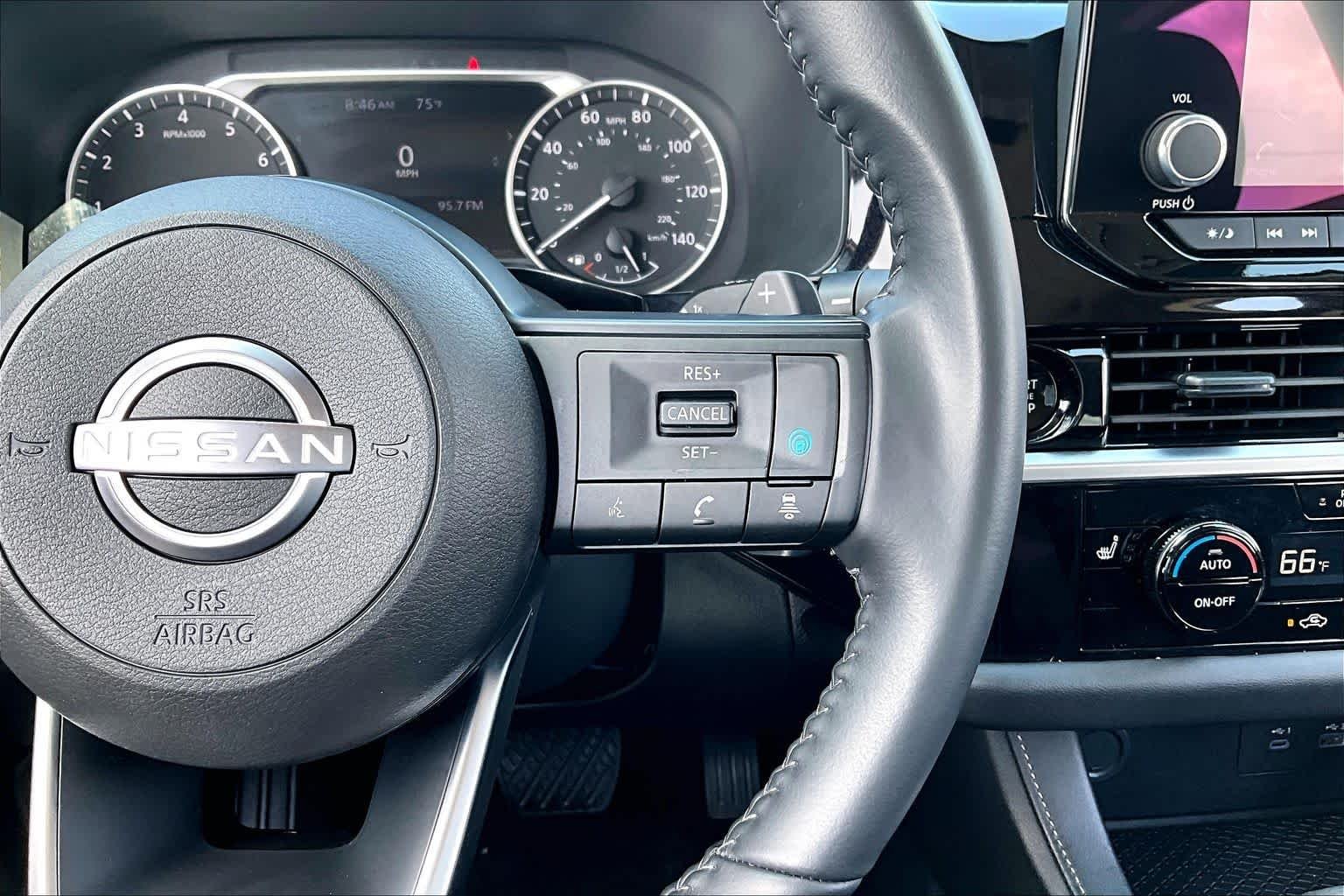 Used 2025 Deep Ocean Blue Pearl Nissan SV image 24