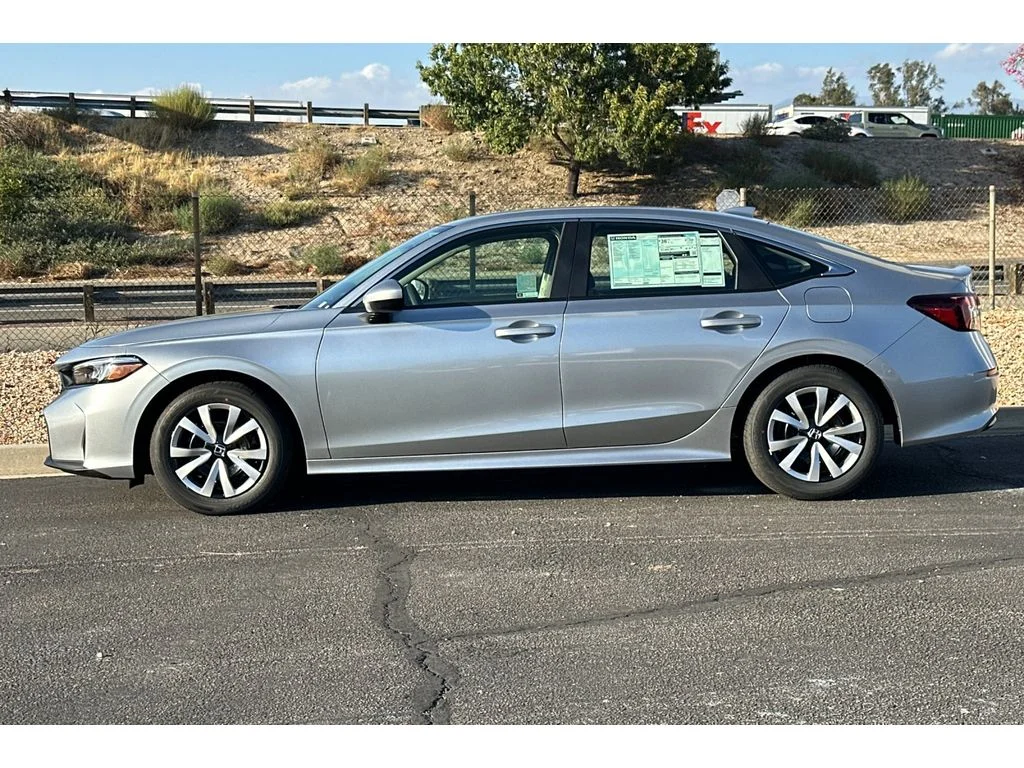 New 2026 Solar Silver Metallic Honda LX image 8