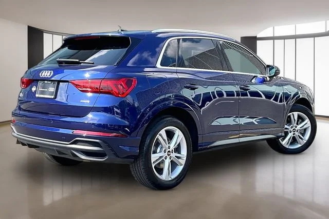 Certified Used 2023 Blue Audi Premium image 5