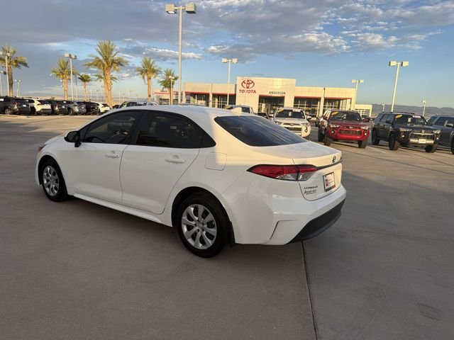 Certified Used 2025 White Toyota LE image 7