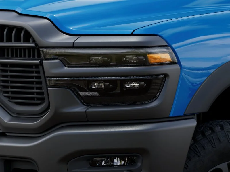 New 2026 Hydro Blue Pearl-Coat Exterior Paint RAM POWER WAGON image 6