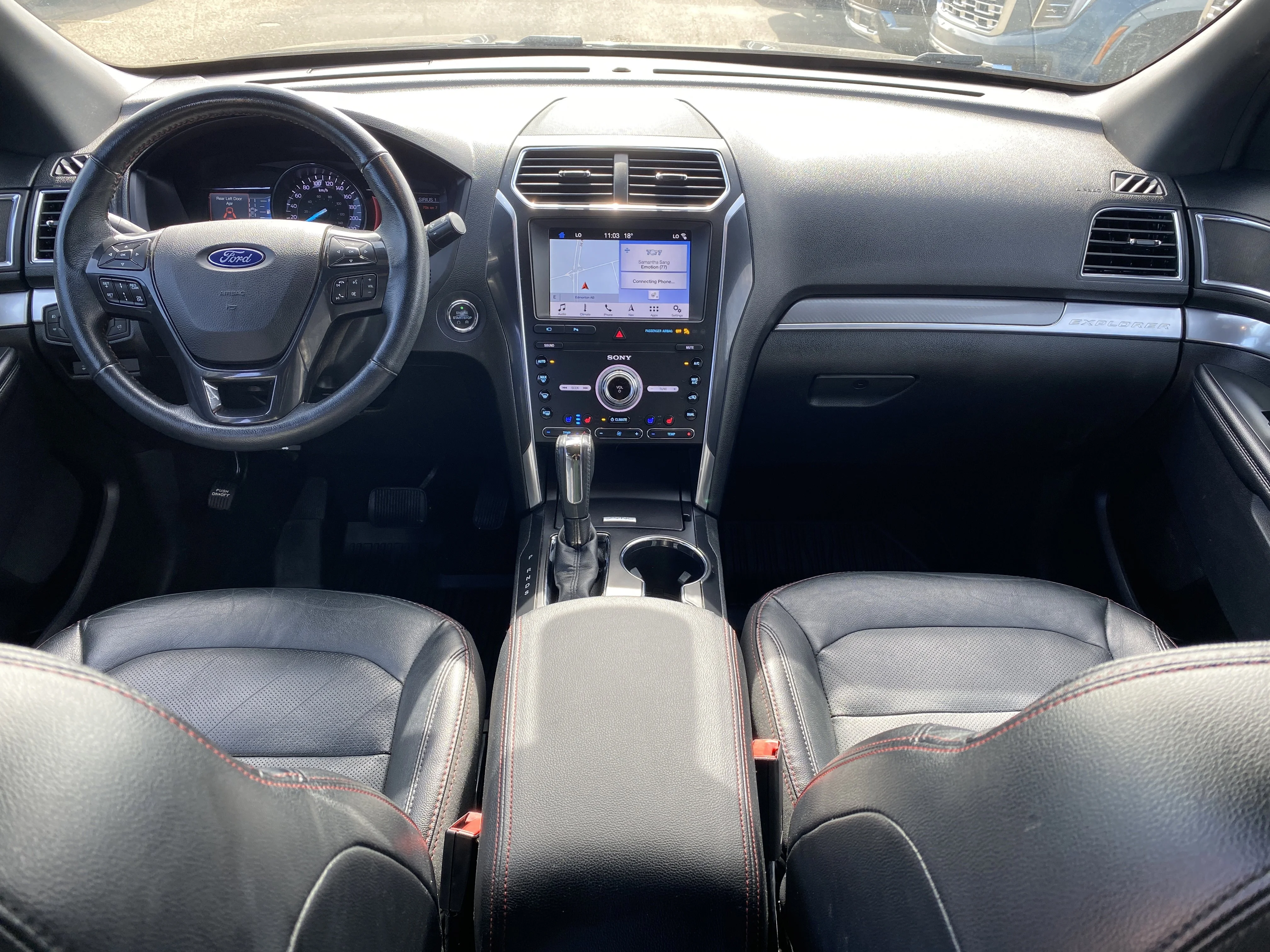 Used 2019 Black Ford Sport 4WD * SUNROOF * NAVIGATION * AMBIENT LIGHTING * image 10