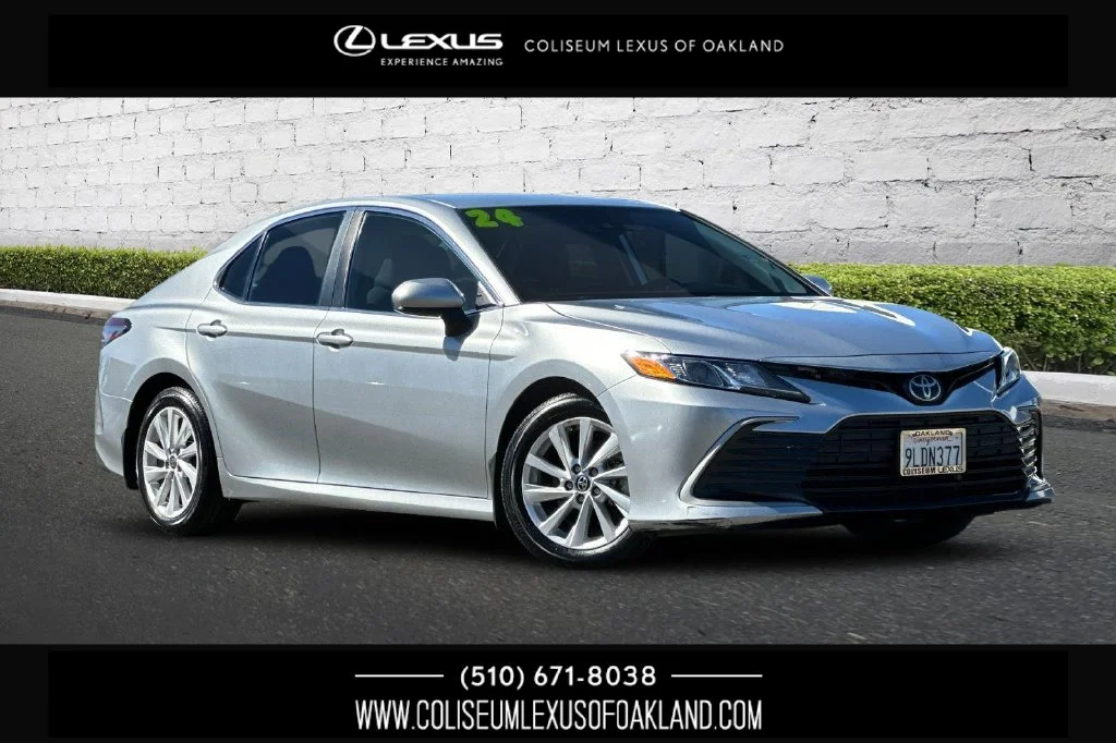 Used 2024 Silver Toyota LE image 1
