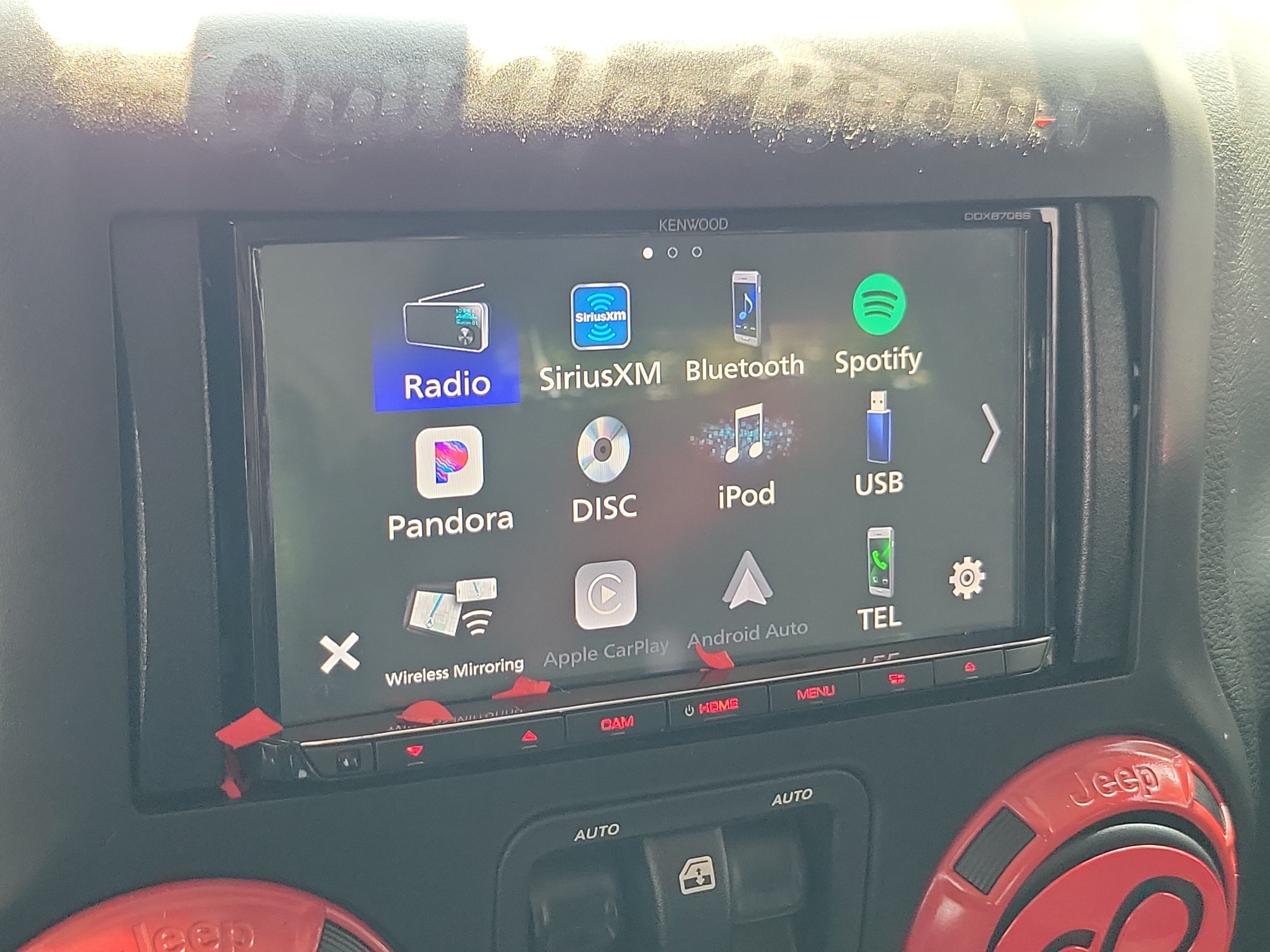 Used 2017 Firecracker Red Clearcoat Jeep Sport image 24
