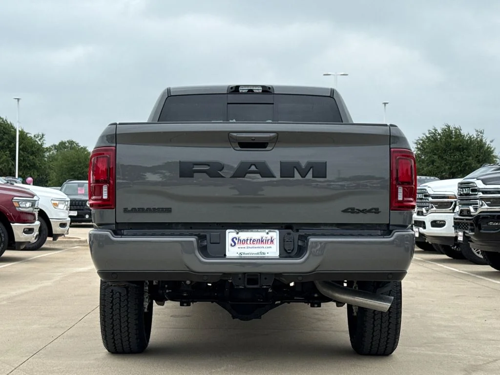 New 2026 Ceramic Gray Clear-Coat Exterior Paint RAM Laramie image 8