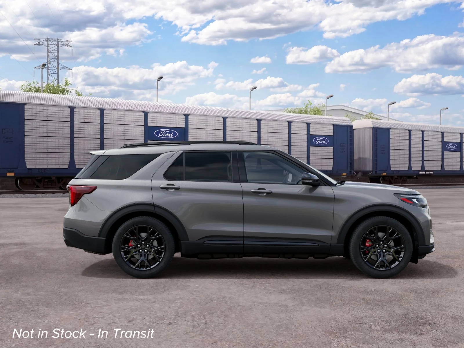New 2027 Carbonized Gray Metallic Ford ST image 5