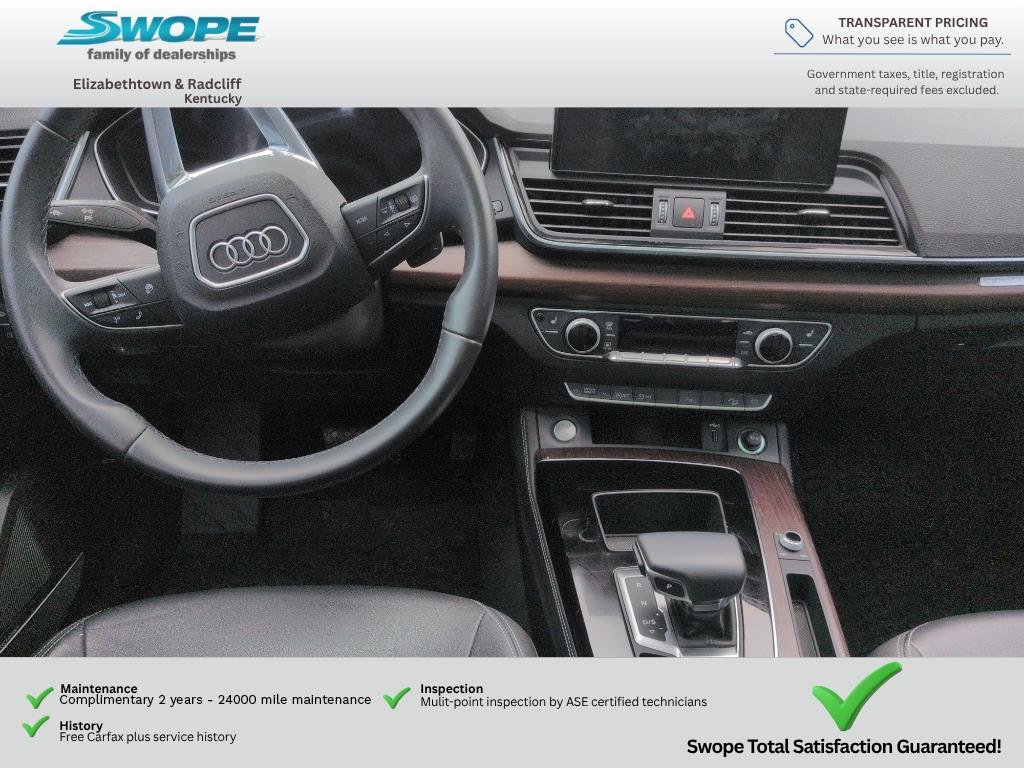 Used 2023 Glacier White Metallic Audi S line Premium Plus image 12
