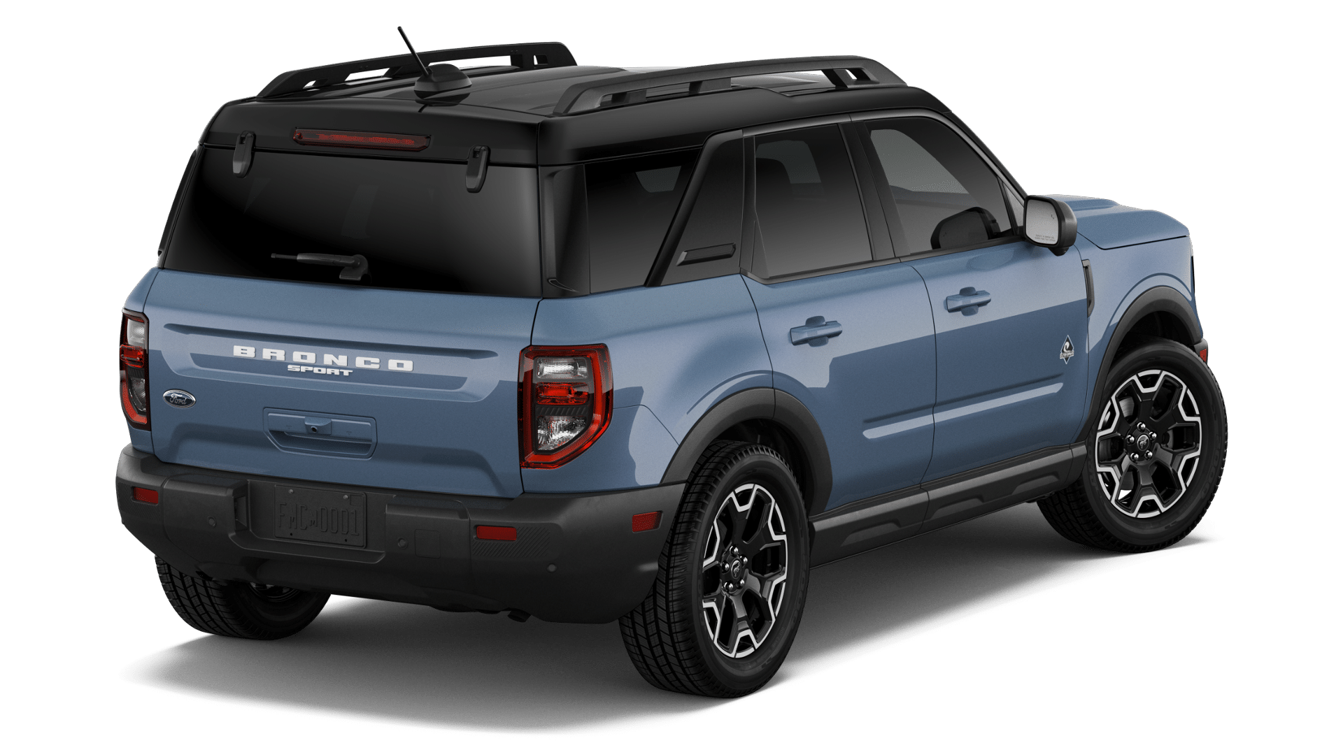 New 2026 Azure Gray Metallic Tri-Coat Ford Outer Banks® image 3