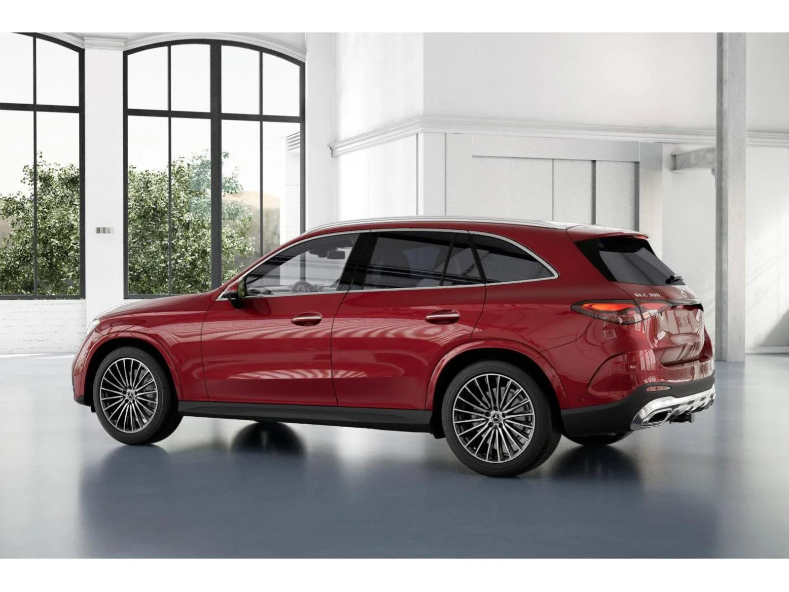 New 2026 MANUFAKTUR Patagonia Red Metallic Mercedes-Benz GLC 300 image 32