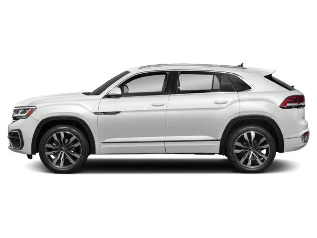 Used 2023 Opal White Pearl Volkswagen 3.6L V6 SEL Premium R-Line image 3