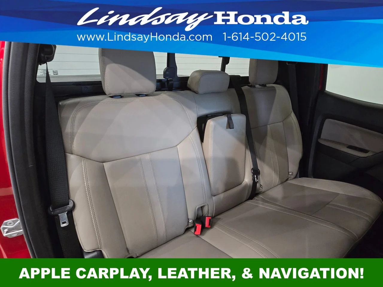 Used 2021 Rapid Red Metallic Tinted Clearcoat Ford Lariat image 9