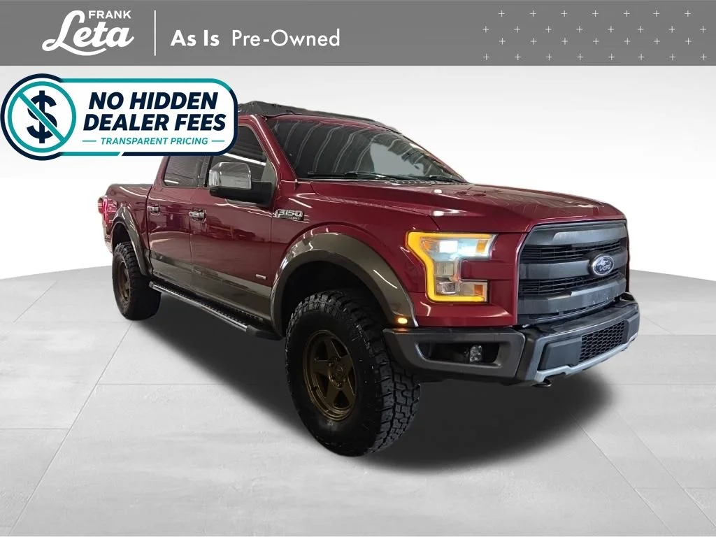 Used 2016 Red Ford Lariat image 9