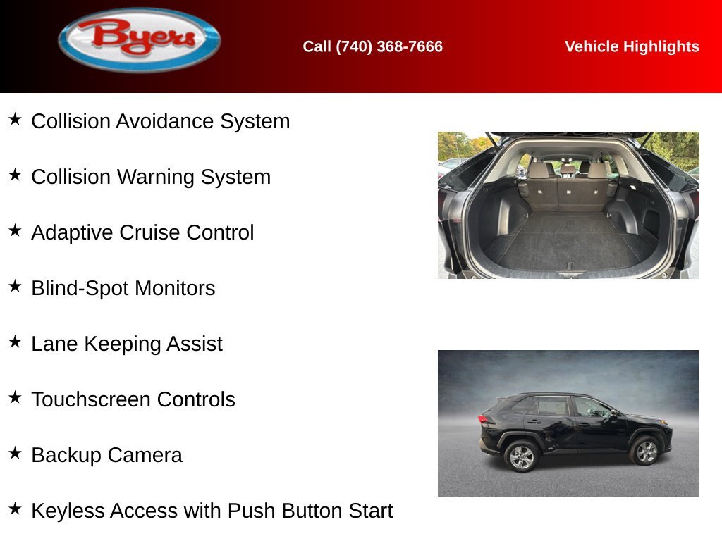 Used 2024 Midnight Black Metallic Toyota XLE image 11