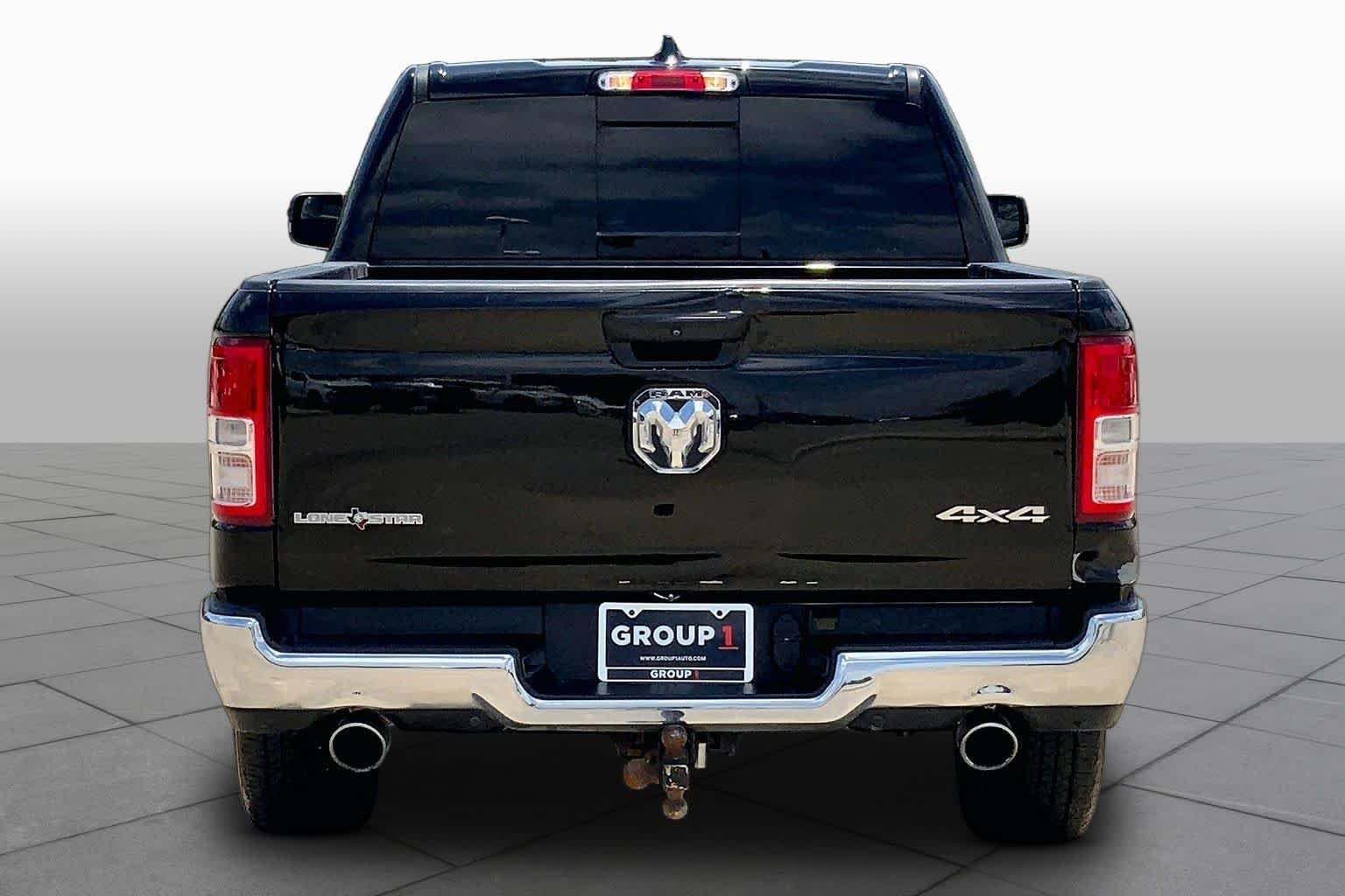 Used 2023 Diamond Black Crystal Pearlcoat Ram Lone Star image 5