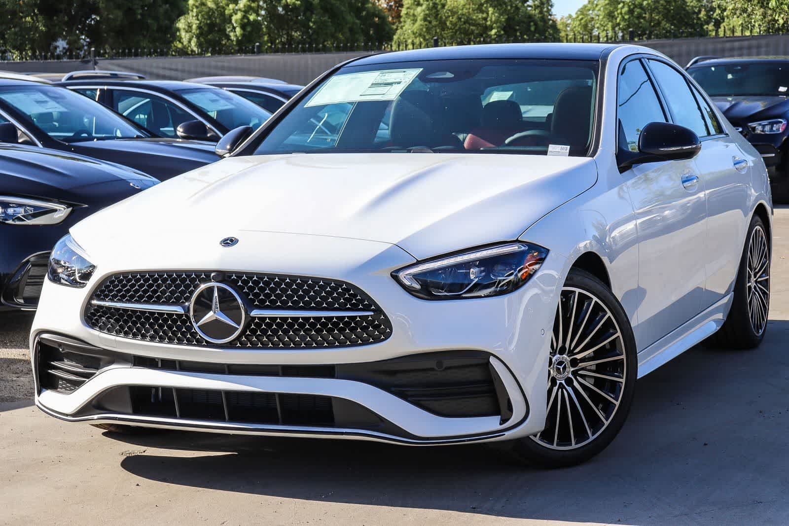 New 2026 Polar White Mercedes-Benz C 300 image 1
