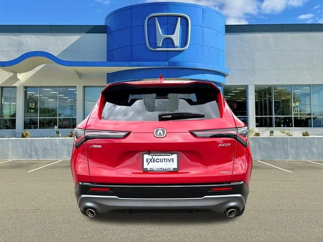 Used 2025 Red Acura A-Spec Package image 3