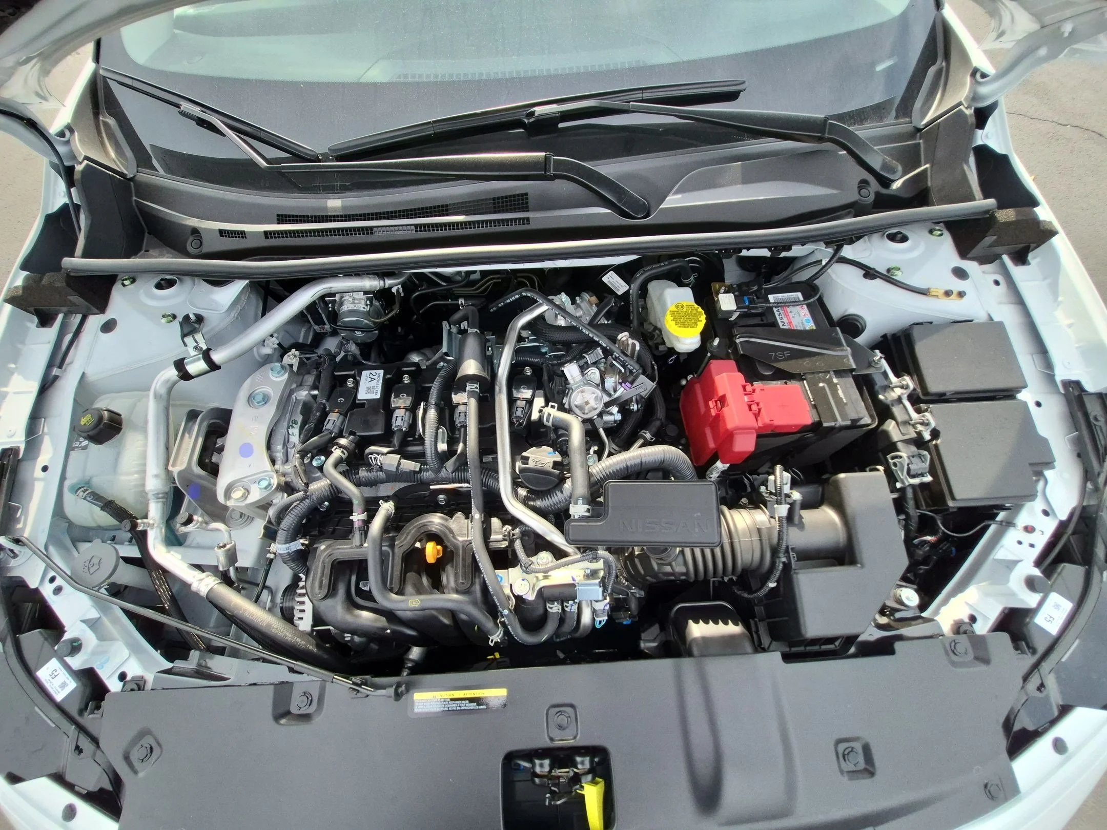 New 2027 Aspen White TriCoat / Super Black Two-tone Nissan SR image 31