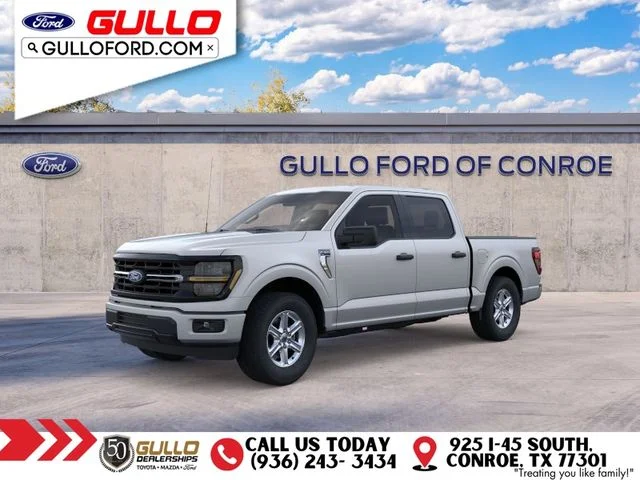 New 2026 Iconic Silver Metallic Ford XLT image 1