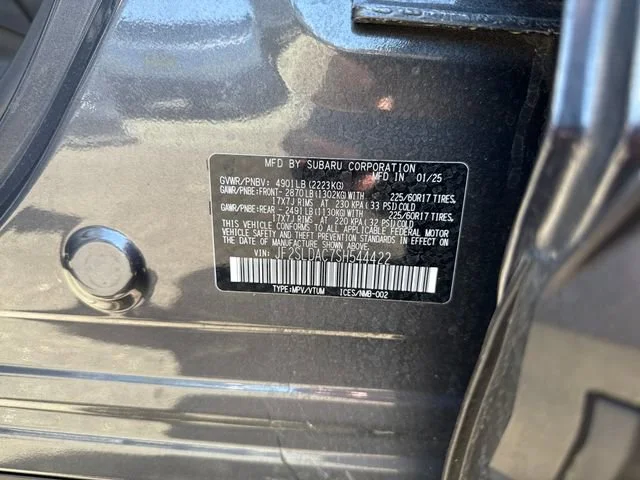 Used 2025 Magnetite Gray Metallic Subaru Base image 16