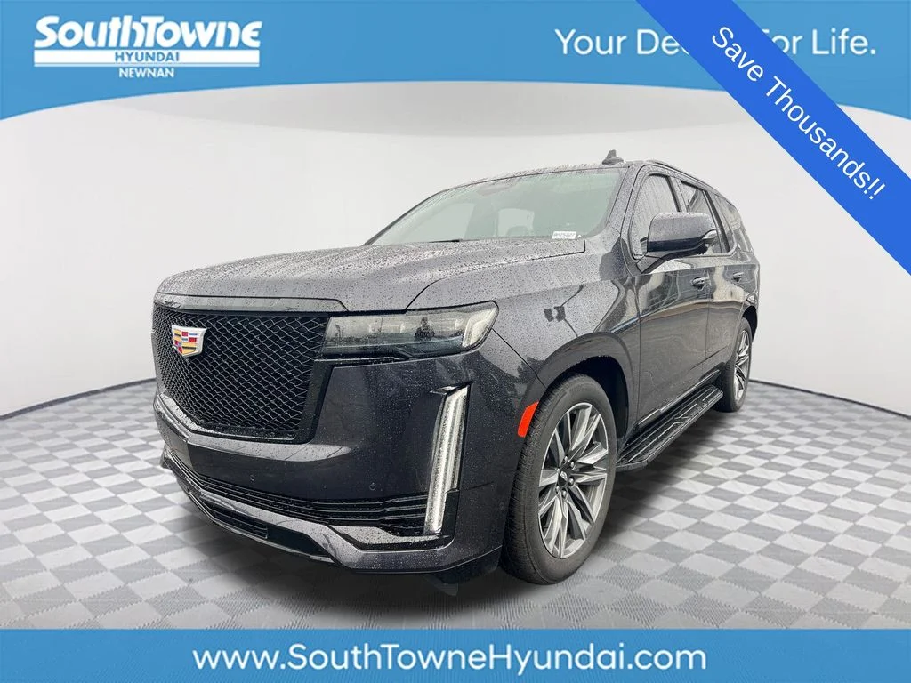 Used 2023 Gray Cadillac Sport image 1