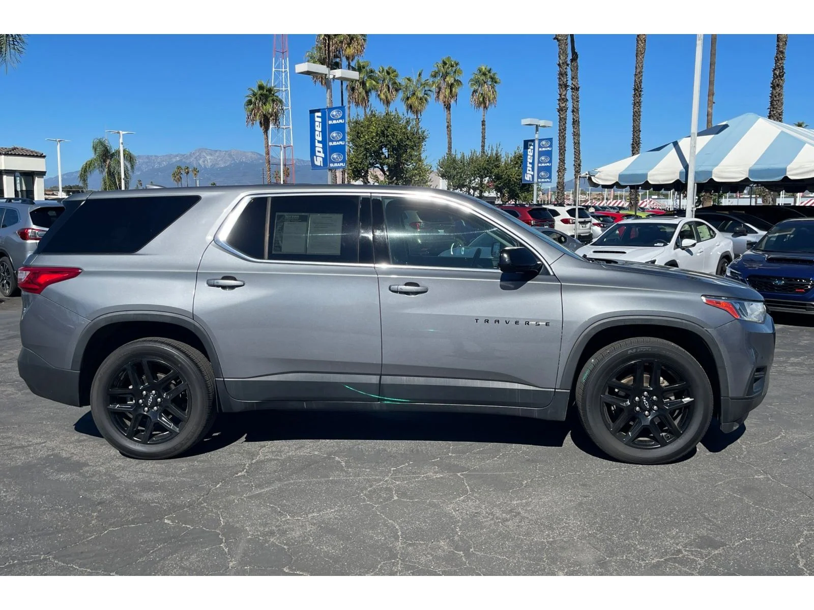 Used 2019 SATIN STEEL METAL Chevrolet LS image 7