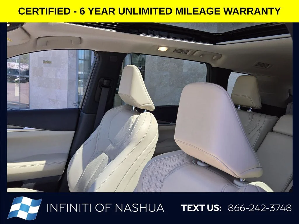 Certified Used 2023 Blue INFINITI LUXE image 9