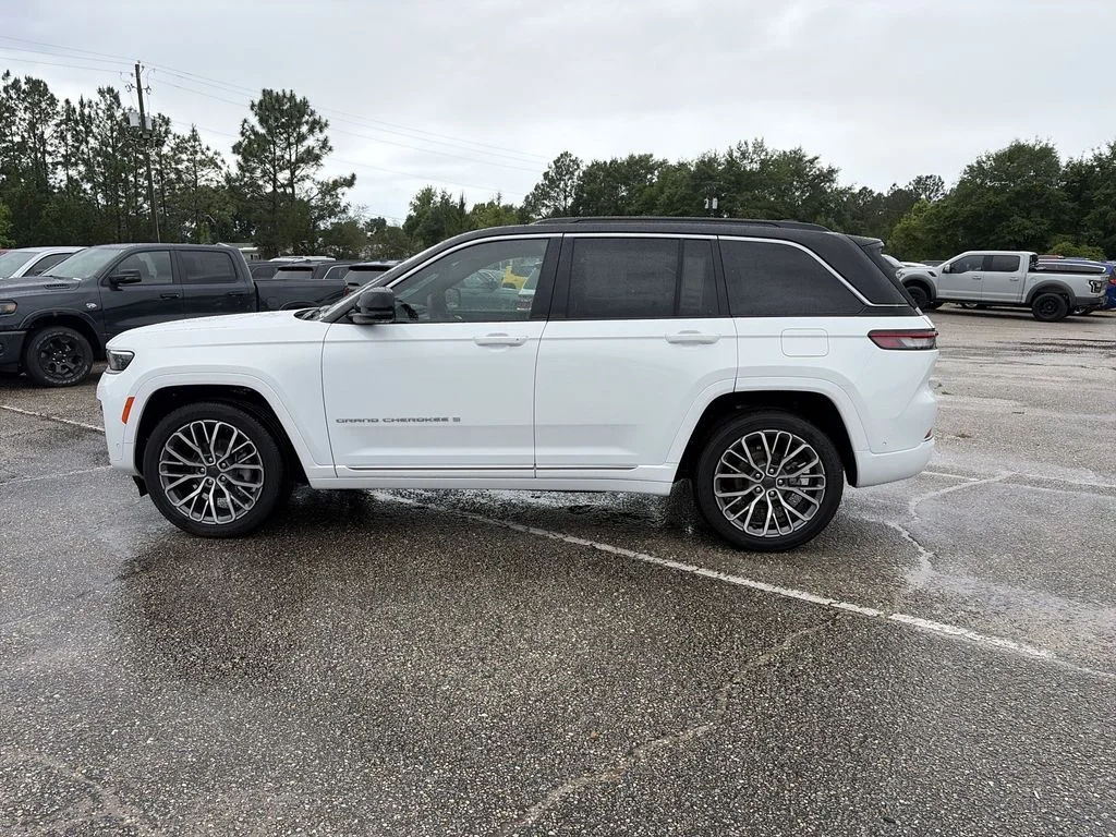 New 2026 Bright White Clear-Coat Exterior Paint Jeep Summit image 3