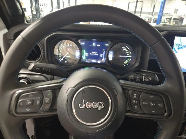 Used 2024 White Jeep Rubicon 4xe image 16