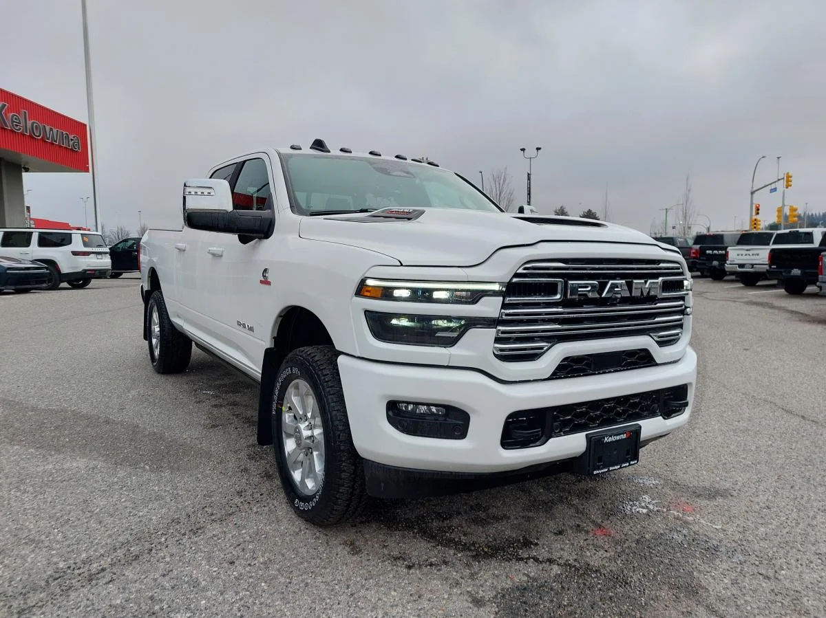 New 2026 White RAM Laramie image 3